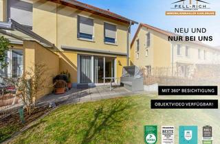 Haus mieten in 76149 Karlsruhe, LEBENSRAUM: Reihenendhaus mit Garten in Karlsruhe-Neureut zur Vermietung