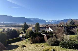 Grundstück zu kaufen in 82418 Murnau, Traumlage mit Traumblick - Grundstück mit Altbestand in ruhiger unverbaubarer Südrichtung!