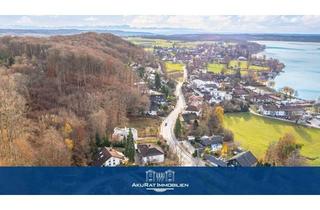 Grundstück zu kaufen in 82237 Wörthsee, 50% reserviert! Baugrundstück in Seenähe (250 m zum Wörthsee) – Baugenehmigung vorhanden!