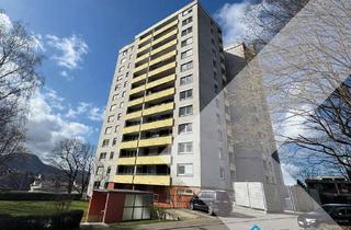 Wohnung kaufen in 72800 Eningen, Solide investieren am Stadtrand von Eningen: 1-Zimmer-Hochhauswohnung mit Ausblick ins Grüne!