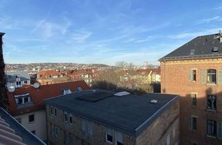 Wohnung kaufen in 70178 West, Über den Dächern der Stadt - Charmante 3- Zimmer-Maisonette-Wohnung