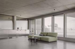 Penthouse mieten in 10117 Mitte, Penthouse von Brandlhuber+ Muck Petzet mit Beton- & Edelstahlakzenten, Dachterrasse & TIefgarage