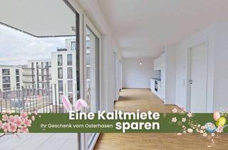 Wohnung mieten in Großherzog-Friedrich-Straße 49 K, 66111 Saarbrücken, 1 NKM frei: Lichtdurchflutete 2-Zimmer-Neubauwohnung mit Einbauküche und Balkon