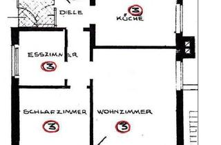 Wohnung mieten in Unterm Berge, 32469 Petershagen, 3-Zimmer Wohnung mit Balkon in Petershagen-Lahde