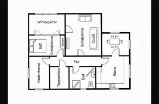 Wohnung mieten in 71546 Aspach, Kernsanierte 4-Zimmer Wohnung mit Wintergarten & Klimaanlage | 92 m² | EG | Erstbezug | Aspach