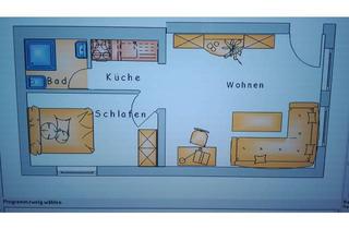 Wohnung mieten in Scharpenseelstr. 206, 44879 Dahlhausen, Gepflegte 2-Raum-EG-Wohnung mit Einbauküche in Bochum