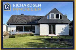 Einfamilienhaus kaufen in 25917 Leck, Ebenerdiges Wohnen! Attraktives Einfamilienhaus mit gepflegtemGarten und Garage in Leck