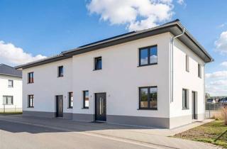 Einfamilienhaus kaufen in 56220 Urmitz, Exklusiver Neubau im KfW-40 Standard – Modernes Einfamilienhaus mit Garten & PV-Anlage