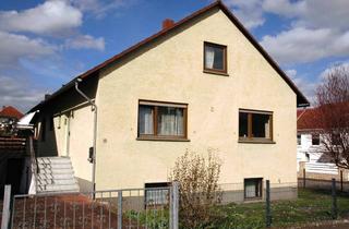 Haus kaufen in 55288 Udenheim, Substanzstarkes, großz. EFH mit gr. Garage, ca. 110 qm Wfl. im EG, viel Potenzial in ruhiger Lage