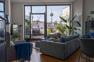 Immobilie mieten in 50672 Altstadt-Nord, (Jun-Dez) Belgisches Viertel: Möblierte Traumwohnung mit Dachterrasse