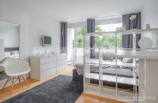 Wohnung mieten in 81379 München, Voll möbliertes 1-Zimmer-Appartment mit Balkon in München-Obersendling