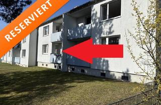Wohnung kaufen in 27283 Verden, Verden, zentrale Lage: Gemütliche Dreizimmer-Eigentumswohnung mit Sonnenloggia im Hochparterre