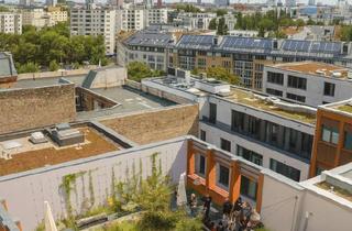 Büro zu mieten in Prinzessinnenstraße, 10969 Berlin, Flexible Büroflächen mit Dachterrasse und Panoramablick