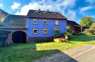 Einfamilienhaus kaufen in 67685 Schwedelbach, Schwedelbach - Pörrbach-Freist. Einfamilienhaus m.Landhausflair, Scheune in ruhiger Lage & opt. Baugrundstück