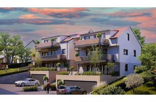 Wohnung kaufen in 89155 Erbach, Erbach - Strategisches Investment - Neubau-DG-Wohnung mit 5 % AfA und Fernblick