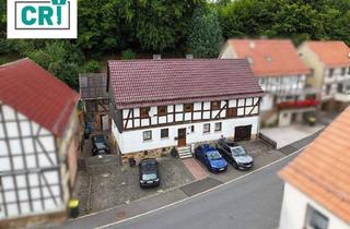 Haus kaufen in 34630 Gilserberg, Gilserberg / Sachsenhausen - Gemütliches Fachwerkhaus mit Scheune und Freisitz in Gilserberg-Sachsenhausen