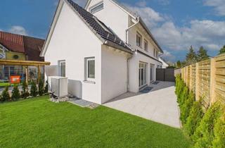 Doppelhaushälfte kaufen in 82269 Geltendorf, Geltendorf - kurzfristig bezugsfertig: Schöne Neubau-Doppelhaushälfte mit großem Souterrainbereich