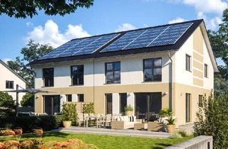 Doppelhaushälfte kaufen in 86871 Rammingen, Rammingen - Grundstück mit Doppelhaushälfte von RENSCH-Haus