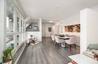 Wohnung kaufen in 32105 Bad Salzuflen, Bad Salzuflen - Dachgeschosstraum mit besonderem Raumgefühl - urban & individuell