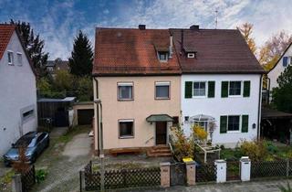 Doppelhaushälfte kaufen in 90431 Nürnberg, Nürnberg - Charmante Doppelhaushälfte mit großem Garten in Top-Lage von Nürnberg