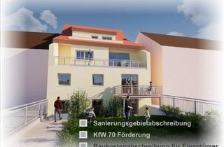 Wohnung kaufen in 91413 Neustadt, Neustadt an der Aisch - Baukostenabschreibung auch für Eigennutzer - Wohnung mit Sanierungsgebietsabschreibung und Kfw-Förderung - Schöne 50 m² Souterrain-Wohnung