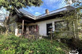 Einfamilienhaus kaufen in 69151 Neckargemünd, Neckargemünd / Dilsberg - Fertighaus auf weitläufigen Grundstück komplett sanierungsbedürftig - attraktive Lage