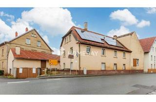 Haus kaufen in 97241 Bergtheim, Bergtheim - Großzügiges Zweifamilienhaus mit Scheune, Werkstatt und Ausbaureserve