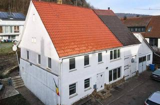 Bauernhaus kaufen in 72393 Burladingen, Burladingen-Stetten unter Holstein - Komfortables Wohnen und Platz für Hobbyschrauber oder kleines Gewerbe