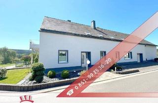 Haus kaufen in 54317 Lorscheid, Lorscheid - Wunderschönes saniertes Ein- bis Zweifamilienhaus mit Scheune, Garage und großem Garten!