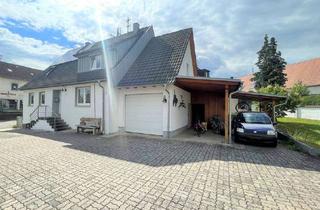 Einfamilienhaus kaufen in 73467 Kirchheim, Kirchheim am Ries - Gut gepflegtes und modernisiertes EFH mit Historie, Garagen & separater Doppelgarage und Garten
