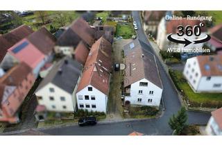 Haus kaufen in Am Kirchberg 3, 96106 Ebern, Ebern / Bramberg - Vielseitiger Hof mit saniertem Wohnhaus, Gaststätte, Pferdestall & separater Eigentumswohnung, 18 zusätzliche Zimmer