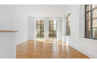 Loft kaufen in 04209 Leipzig, Leipzig - Stilvolle Loftwohnung im sanierten Denkmal - mit Wintergarten und Stellplatz in Altlindenau