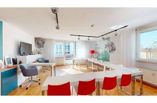 Wohnung kaufen in 64295 Darmstadt, Darmstadt - Stilvolle Dachgeschosswohnung mit sonniger Gartenterrasse und Tiefgaragenstellplatz am Holzhofpark