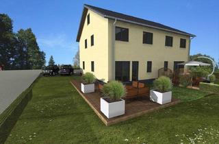 Doppelhaushälfte kaufen in 01108 Dresden, Dresden / Weixdorf - Letztes Grundstück in kleinem Baugebiet!