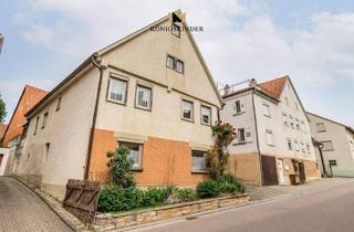 Haus kaufen in 74394 Hessigheim, Hessigheim - Vielfalt trifft Potenzial: Zweifamilienhaus mit beeindruckender Scheune in idyllischer Lage