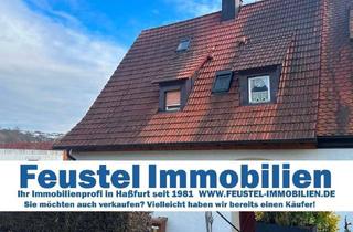 Einfamilienhaus kaufen in 97483 Eltmann, Eltmann - Gemütliche Doppelhaushälfte in Siedlungslage - mit schönem Grundstück!