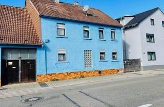 Einfamilienhaus kaufen in Jahnstr. 42, 68794 Oberhausen-Rheinhausen, Oberhausen-Rheinhausen - Sanierungsbedürftiges Einfamilienhaus in zentraler Lage von Oberhausen