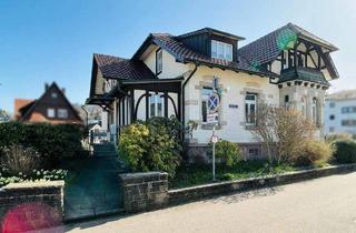 Haus kaufen in 76593 Gernsbach, Gernsbach - Repräsentatives Wohn- und Geschäftshaus mit Stellplätzen, Garagen und Fahrradparker