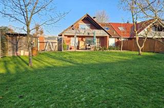 Einfamilienhaus kaufen in 26316 Varel, Varel - DHH mit Einfamilienhaus-Charakter = Größe & Aufteilung Toller Garten! Mit Garage!