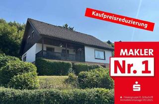 Einfamilienhaus kaufen in 57334 Bad Laasphe, Bad Laasphe - Idyllisches Familienhaus mit Balkon und viel Platz