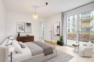 Wohnung kaufen in 86899 Landsberg, Landsberg am Lech - Phantastische 4-Zimmer-Gartenwohnung mit Lechblick - sofort beziehbar!