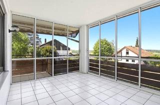 Wohnung kaufen in 79595 Rümmingen, Rümmingen - Lichtdurchflutete Erdgeschosswohnung mit Kamin, Balkon & Wintergarten in ruhiger Lage