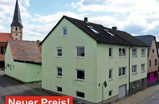 Haus kaufen in 63934 Röllbach, Röllbach - Neuer Preis: Zweifamilienhaus mit Einliegerwohnung und 3 Garagen