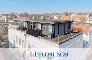 Penthouse kaufen in 90513 Zirndorf, Zirndorf - Über den Dächern Zirndorfs - Stilvolle 2-Zimmer-Penthousewohnung mit offener Raumgestaltung