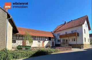 Bauernhaus kaufen in 96199 Zapfendorf, Zapfendorf / Oberoberndorf - Ehemaliges Bauernhofanwesen mit Nebengebäuden & optionaler Wiesenfläche für Tierhaltung und Freizeit