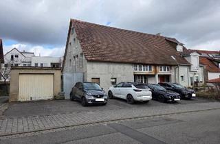 Haus kaufen in 75392 Deckenpfronn, Deckenpfronn - 3 Reihenhäuser zu verkaufen, teilweise Rohbau, große Ausbaufläche