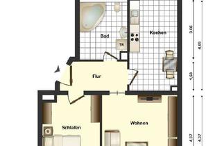 Wohnung kaufen in 04600 Altenburg, Toplage: 2-Zimmer-Wohnung mit Terrasse zu verkaufen!