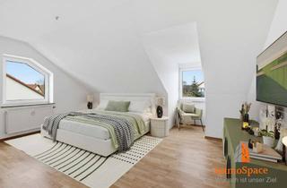 Wohnung kaufen in 86470 Thannhausen, *** Lichtdurchflutete 2-Zimmer-Dachgeschosswohnung mit Balkon und Garage ***