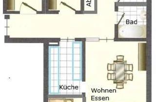 Wohnung mieten in 47799 Cracau, 3+4+5Z 1.Etage Wohnung Krefeld mit Balkon & Aufzug barrierefrei