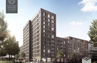 Wohnung mieten in 22081 Uhlenhorst, Traumhaft helle 3,5-Zimmer Wohnung mit 2 Balkonen im 7. OG in Hamburg-Uhlenhorst (teilmöbliert)